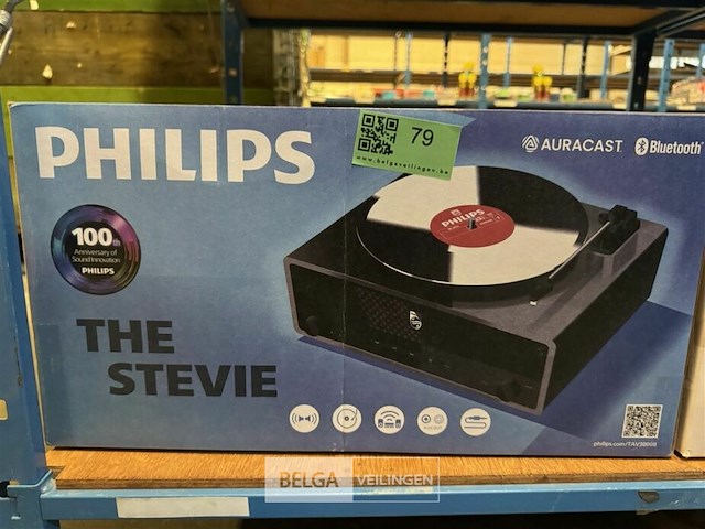 Philips platenspeler - afbeelding 2 van  2