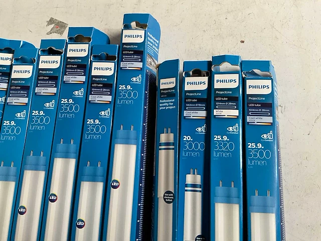Philips projectline led diverse tl lampen (16x) - afbeelding 1 van  5