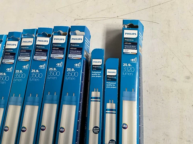 Philips projectline led diverse tl lampen (16x) - afbeelding 2 van  4