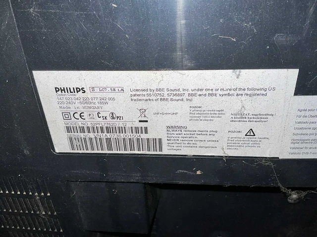 Philips s lc7.5e la monitor - afbeelding 3 van  4