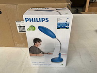 Philips verstelbare tafellamp blauw (8x) - afbeelding 3 van  6