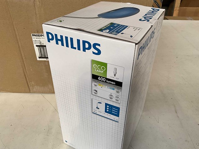 Philips verstelbare tafellamp blauw (8x) - afbeelding 5 van  6