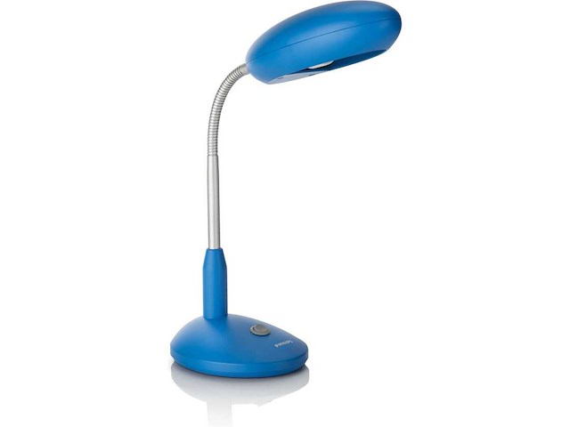 Philips verstelbare tafellamp blauw (8x) - afbeelding 1 van  4