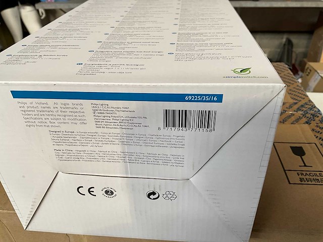 Philips verstelbare tafellamp blauw (8x) - afbeelding 4 van  4