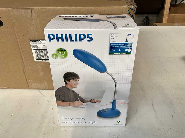 Philips verstelbare tafellamp blauw (8x) - afbeelding 3 van  6