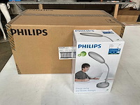 Philips verstelbare tafellamp licht grijs (8x) - afbeelding 2 van  6