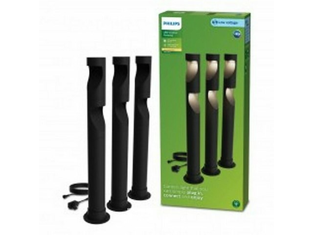 Philips vloerlamp led 24v desi 3-set - 2700k warmwit - afbeelding 2 van  3