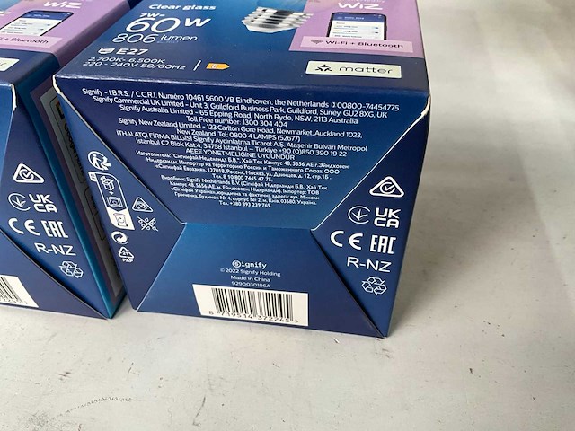 Philips wiz smart led 7w 806 lumen e27 (12x) - afbeelding 4 van  7