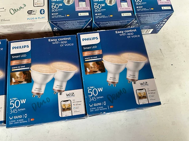 Philips/wiz mix kavel smart led lichtbronnen - afbeelding 3 van  6