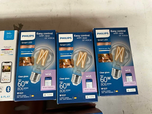 Philips/wiz mix kavel smart led lichtbronnen - afbeelding 4 van  6