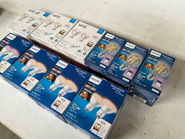 Philips/wiz mix kavel smart led lichtbronnen - afbeelding 1 van  6