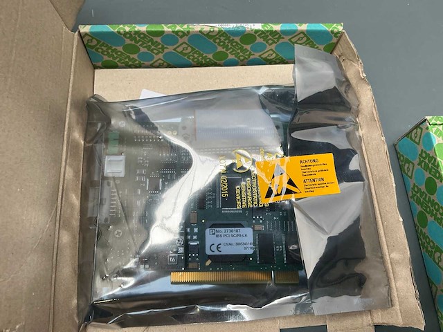 Phoenix contact ibs pci sc/ri-lk pci controlekaart - afbeelding 1 van  2