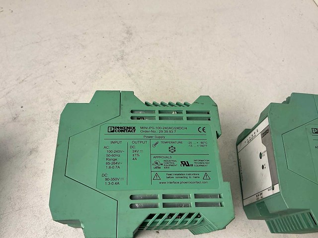 Phoenix contact mini-ps power supply (8x) - afbeelding 8 van  9