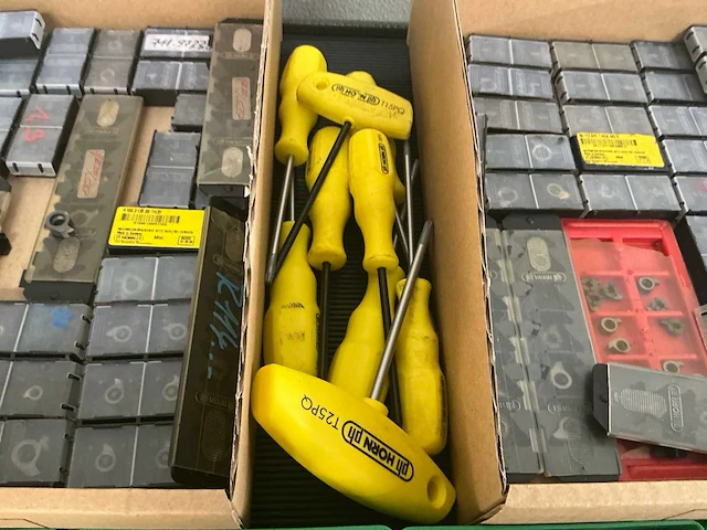 Phorn assortiment wisselplaten gleuf en draadsnij - afbeelding 2 van  10