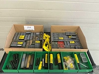 Phorn assortiment wisselplaten gleuf en draadsnij