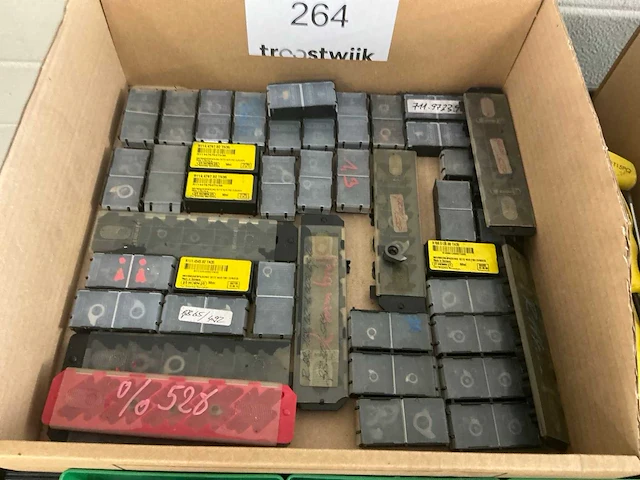 Phorn assortiment wisselplaten gleuf en draadsnij - afbeelding 5 van  10
