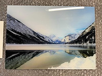 Photograph “half-frozen lake” - afbeelding 2 van  3