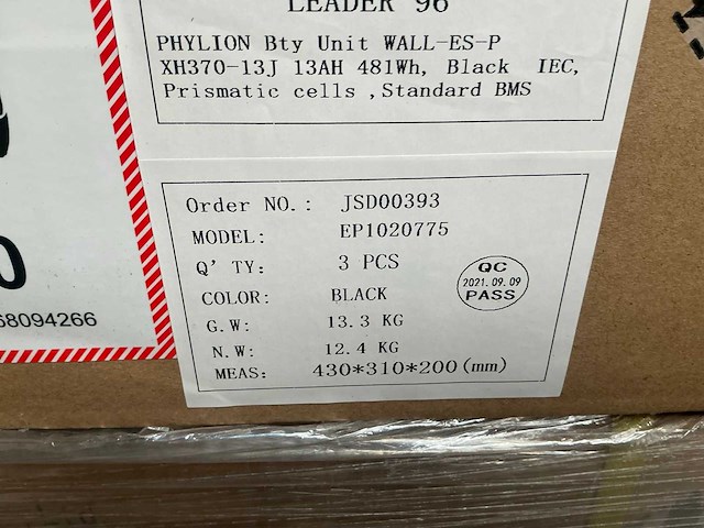 Phylion ep1020775 fietsbatterij (42x) - afbeelding 9 van  9