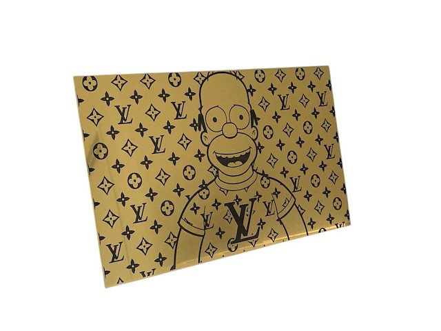 Pi-xl - louis vuiton - 'homer lv' - afbeelding 2 van  3