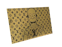 Pi-xl - louis vuiton - 'homer lv' - afbeelding 2 van  3
