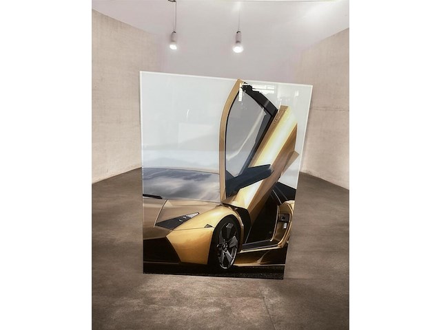 Pi-xl - print op glas - car - afbeelding 1 van  5