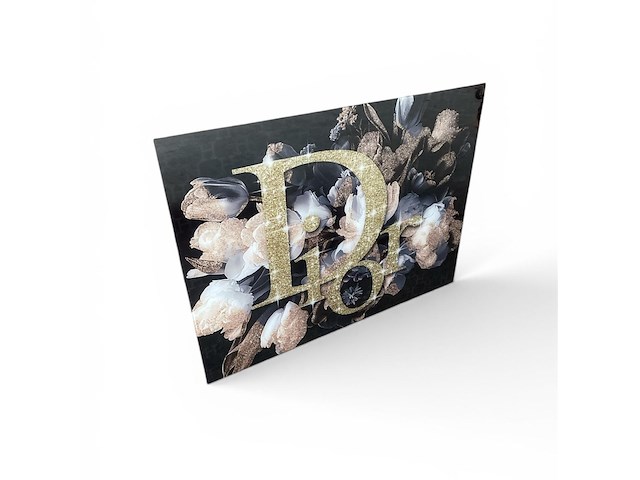 Pi-xl - print op glas - dior - afbeelding 2 van  6