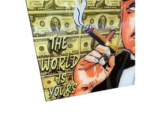 Pi-xl - print op glas - 'the godfather' - afbeelding 3 van  5