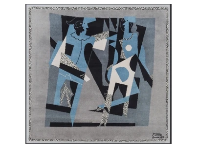 Picasso tapestry rug