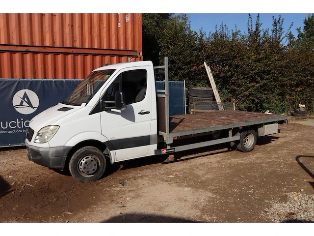 Pick up open laadbak mercedes-benz sprinter 513 cdi/3.5 diesel 129pk 2010 - afbeelding 1 van  1