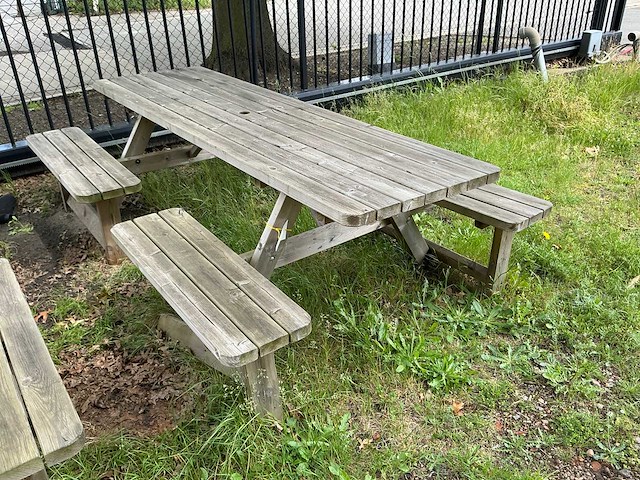 Picknickbank (2x) - afbeelding 2 van  2