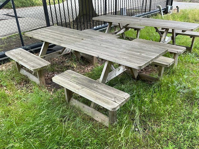 Picknickbank (2x) - afbeelding 2 van  4