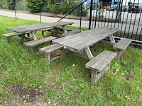 Picknickbank (2x) - afbeelding 4 van  4