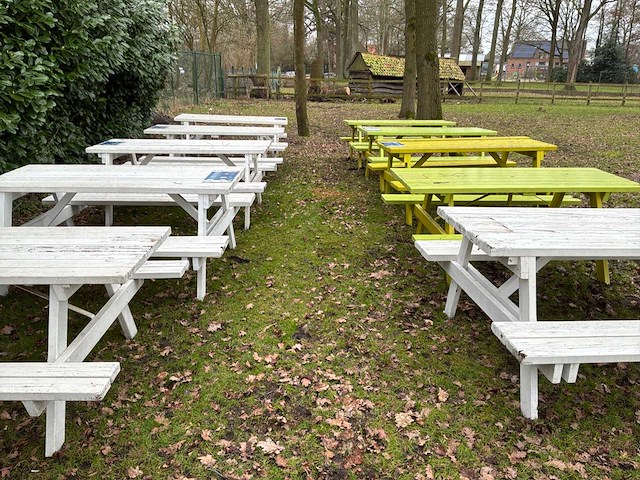 Picknicktafel (10x) - afbeelding 1 van  12