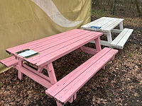 Picknicktafel (2x) - afbeelding 1 van  3