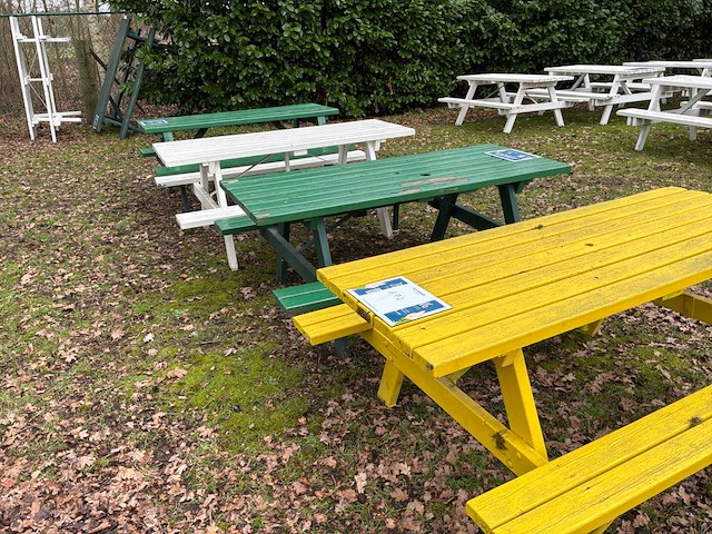 Picknicktafel (4x) - afbeelding 1 van  10
