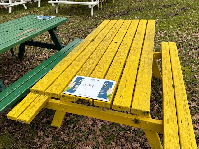Picknicktafel (4x) - afbeelding 2 van  10