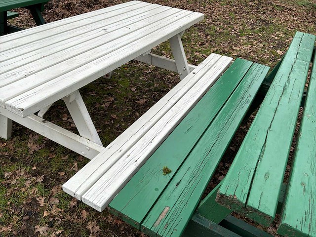 Picknicktafel (4x) - afbeelding 8 van  10