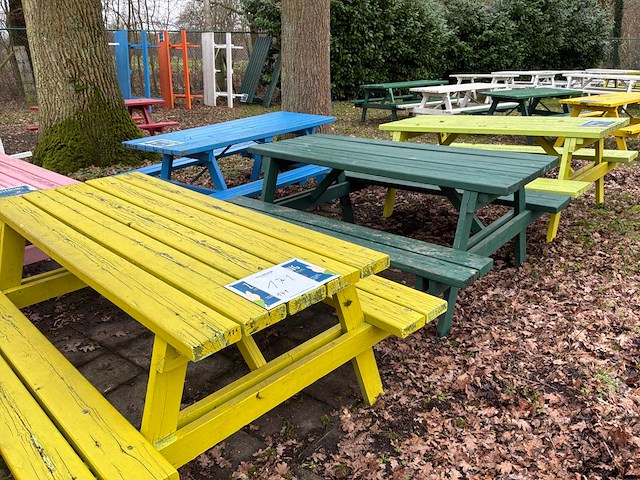 Picknicktafel (5x) - afbeelding 1 van  16