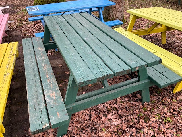 Picknicktafel (5x) - afbeelding 3 van  16