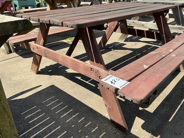 Picknicktafel - afbeelding 2 van  2