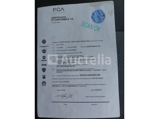 Pickup 4x4 utility fiat fullback (2017-211,739 km-vin:zfakvjj20g9007469) - afbeelding 25 van  55