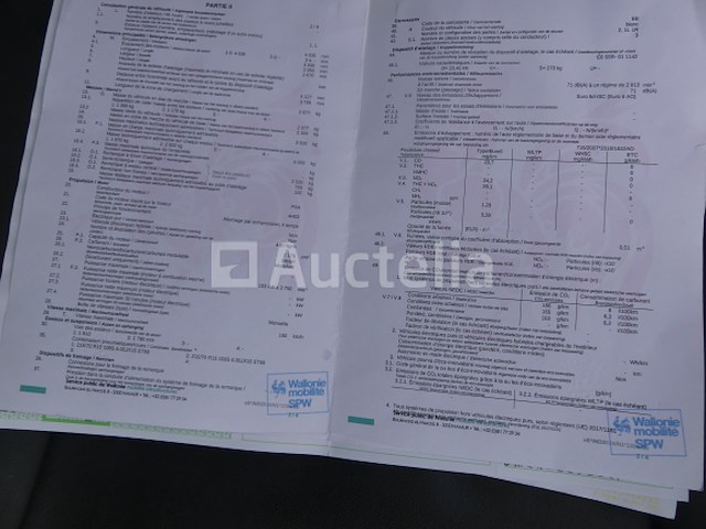 Pickup met hatchback citroën jumper (2020-94,132 km)( vin : vf7ycbnfc12m77467 ) - afbeelding 28 van  34