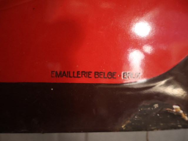 Piedboeuf emaille bord - afbeelding 2 van  11