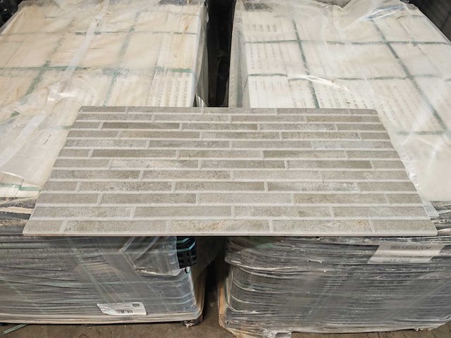 Piemme bits pearl grey bricks mat wandtegel 45x90 cm 30,58 m² - afbeelding 1 van  8