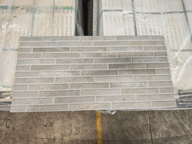 Piemme bits pearl grey bricks mat wandtegel 45x90 cm 30,58 m² - afbeelding 2 van  8