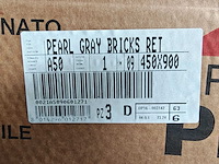 Piemme bits pearl grey bricks mat wandtegel 45x90 cm 30,58 m² - afbeelding 8 van  8