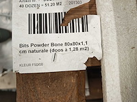 Piemme bits pewter bone mat 80x80 cm tegel 5,12 m² - afbeelding 6 van  7