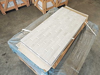 Piemme bits pewter smoke bricks mat wandtegel 45x90 cm 29,16 m² - afbeelding 3 van  8