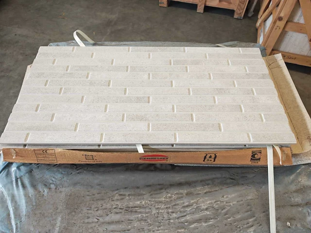 Piemme bits pewter smoke bricks mat wandtegel 45x90 cm 29,16 m² - afbeelding 1 van  8