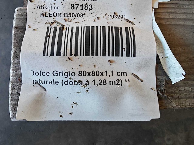 Piemme dolce grigio mat 80x80 cm tegel 12,8 m² - afbeelding 10 van  11